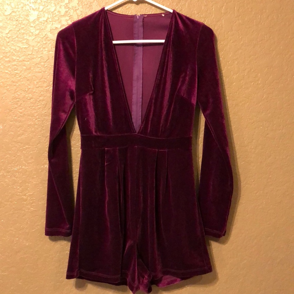 Long sleeve romper